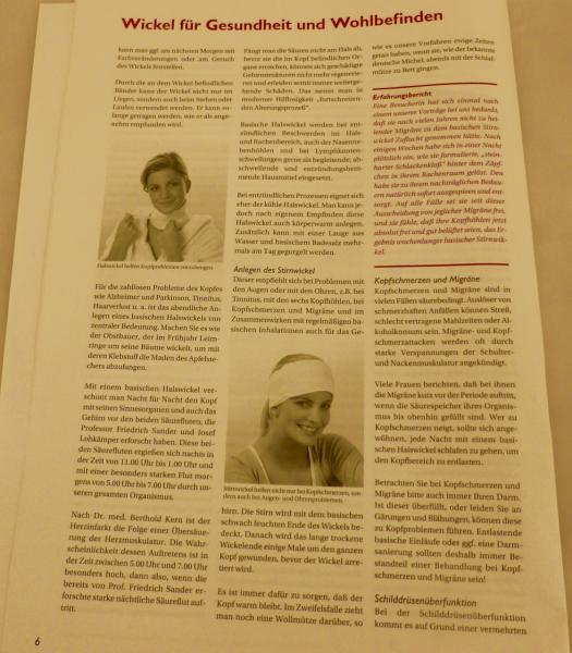 Alkalität und Wickel